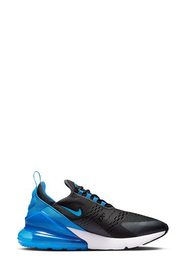Nike 270 black blue bubble best sale