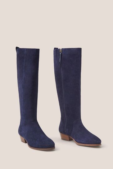 Boots suede hot sale knee high