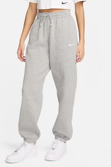 Buy Dark Grey Heather Nike Phoenix Fleece HighWaisted Oversized Joggers from Next Turkey