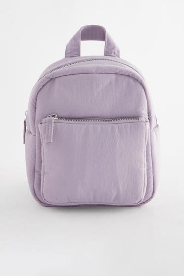 Lilac Purple Mini Backpack