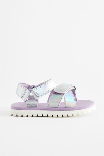 Buy Silver Trekker Sandals from Next Bahrain