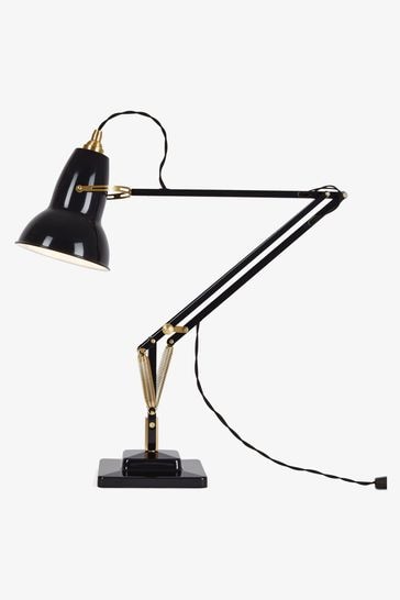 Anglepoise Black Original 1227™ Brass Desk Lamp