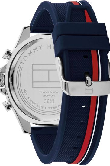 Buy Tommy Hilfiger Gents Blue Clark Dress Watch from the Laura