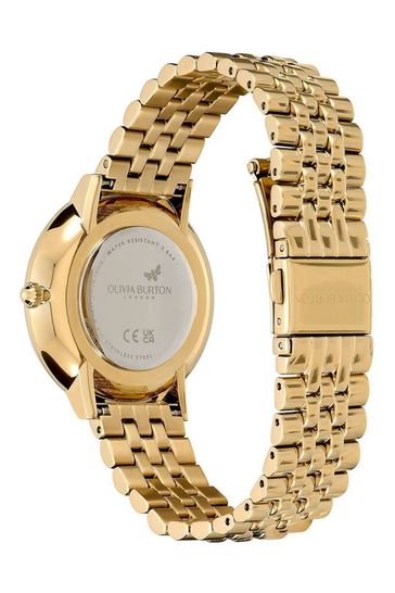 Olivia Burton Ladies Gold Tone Celestial Nova Watch