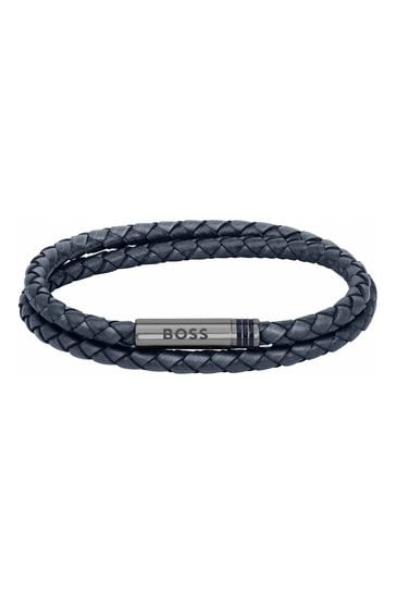 Buy BOSS Blue Jewellery Gents Ares Bracelet from Next Ireland