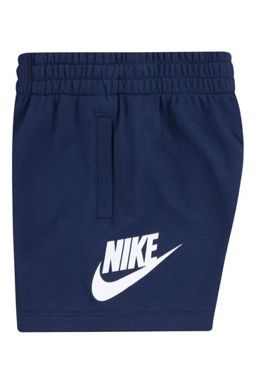 Buy Nike Navy Little Kids Club T Shirt and Shorts Set from Next Denmark