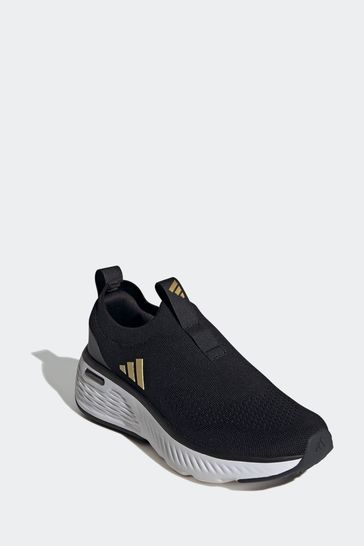 adidas Black Gold Cloudfoam Go Sock In Trainers
