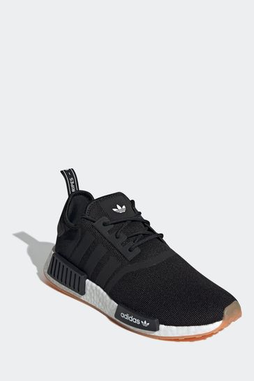 Black white hot sale adidas nmd