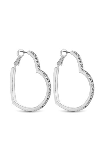 Lipsy heart earrings hotsell