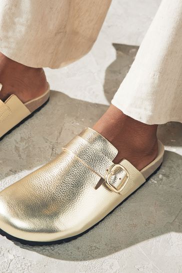 Birkenstock boston gold hotsell