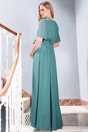 Seraphine Green Lift Up Nursing Dress