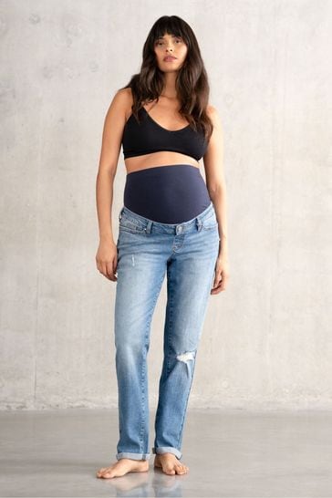 Blue jeans rolled up sales