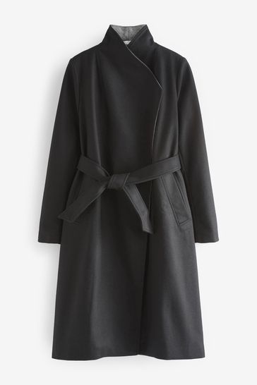 Maternity wrap coat shop