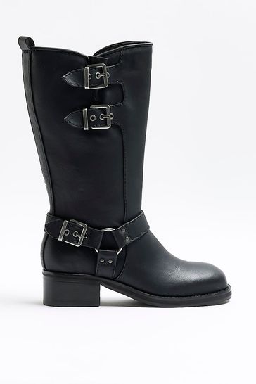 River island sales biker boots