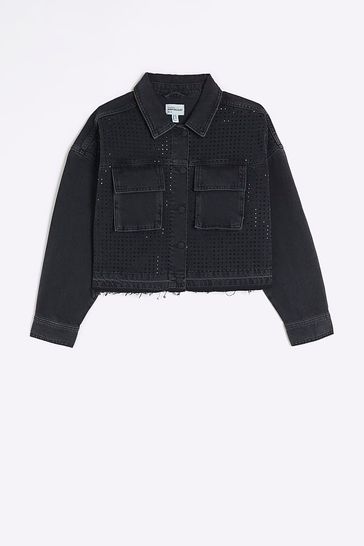 River island cropped discount jacket