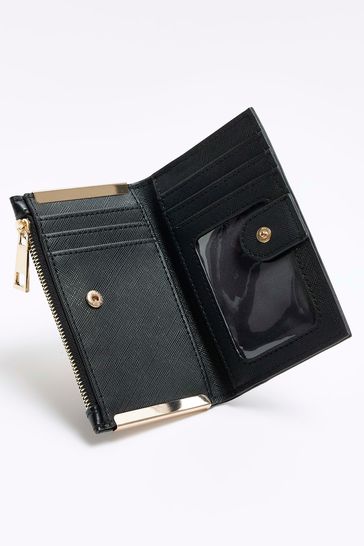 Buy River Island Black Panelled Mini Purse from Next Poland