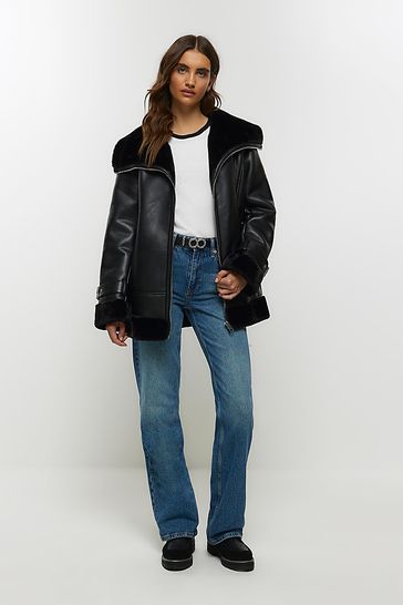 River island aviator cheap