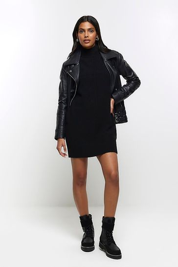 Buy River Island Black Cosy Jumper Dress from Next Germany