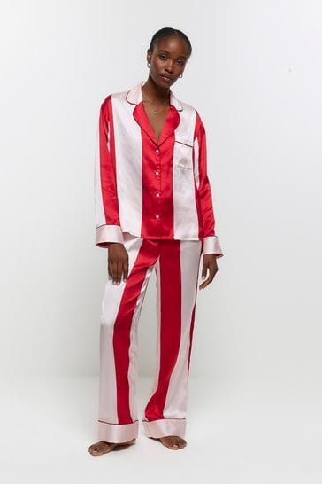 River island stripe trousers top