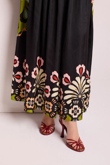 Next floral maxi skirt top