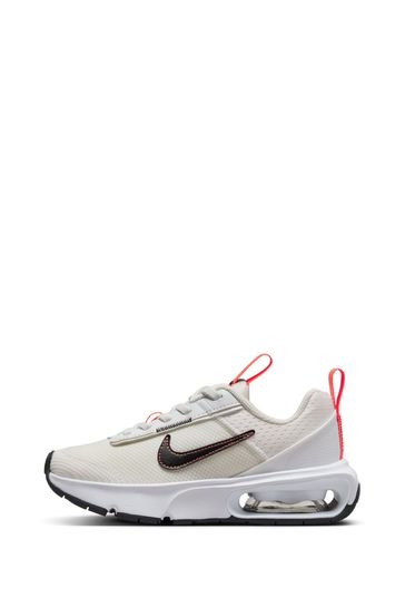 White nike air max junior cheap