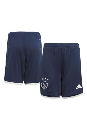 adidas Blue Ajax Away 2023-24 Shorts