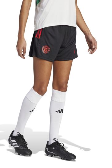 adidas Black Manchester United adidas Training Shorts