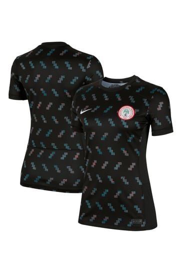 Nike Black Nigeria Away Stadium Shirt