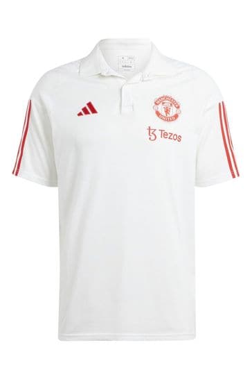Manchester united adidas polo shirt clearance