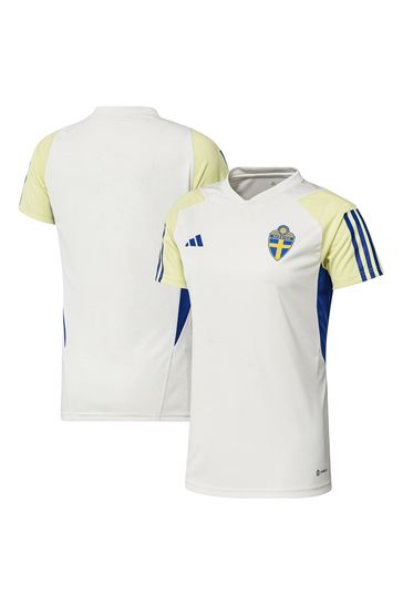 adidas White Sweden Training Jersey