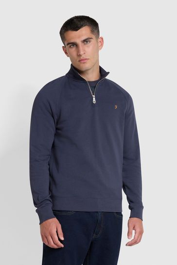 Buy Farah Jim 1 4 Zip Sweatshirt from Next USA