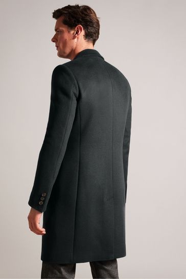Ted Baker Green Rueby Wool Blend City Coat