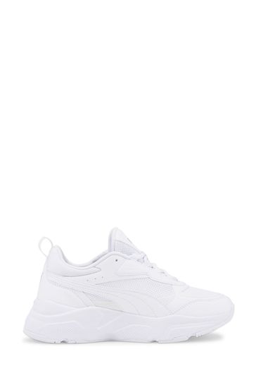 Puma White Cassia Trainers