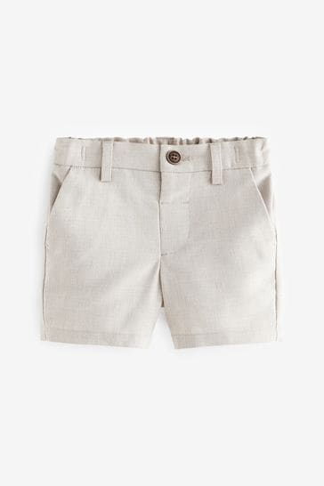 Neutral Formal Shorts (3mths-7yrs)