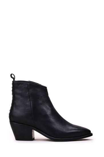 Moda in pelle clearance black ankle boots