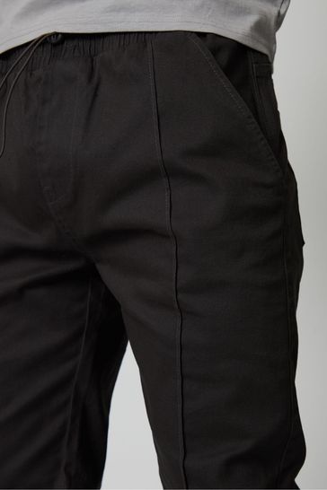Cuffed casual trousers shop