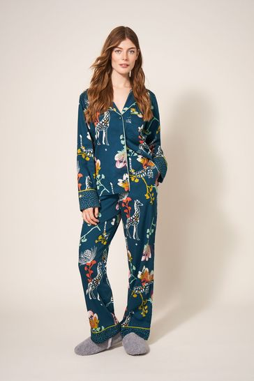 Buy White Stuff Blue Nina Organic Pyjamas from Next Netherlands