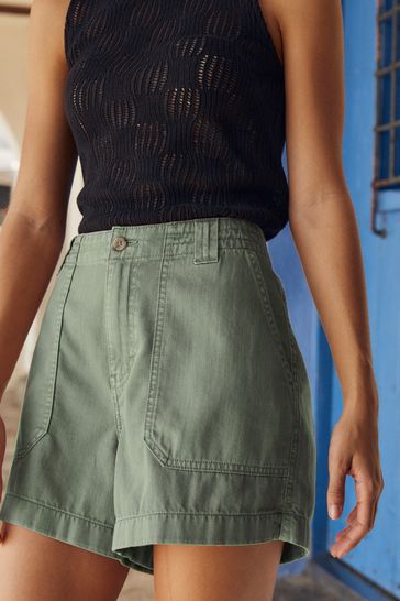 Lightweight denim shorts outlet