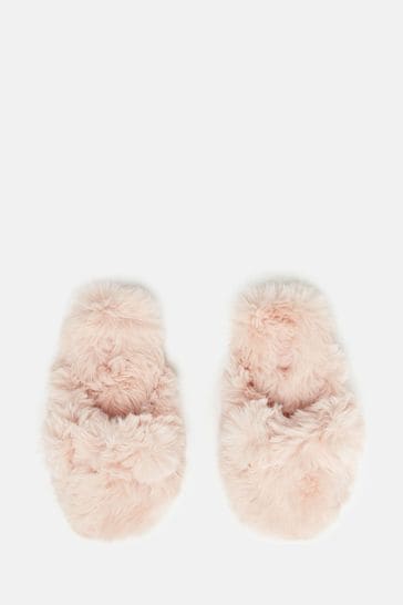 Joules hotsell pink slippers
