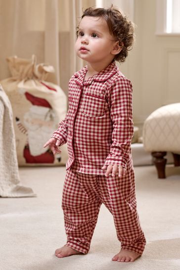 Baby boy button deals up pyjamas