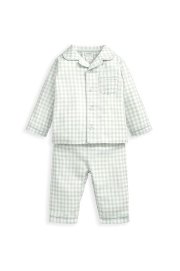 Baby boy check pyjamas sale