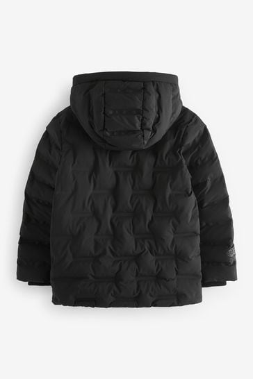 Fleece lined puffer sales