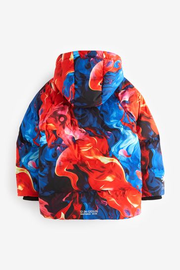 Buy Multi Fleece Lined Hooded Padded Puffer Jacket 3 17yrs from the Next UK online shop