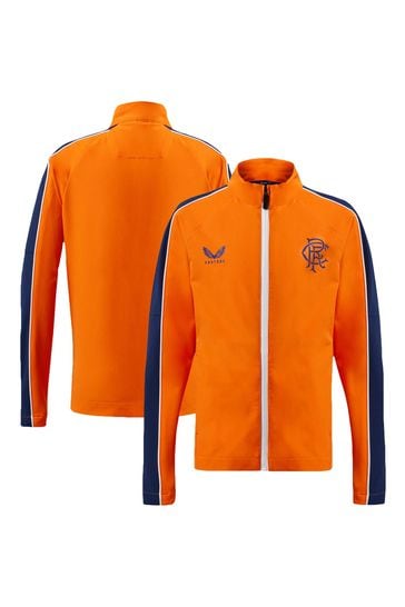 Castore Orange Glasgow Rangers Anthem Jacket