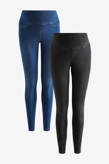 Buy Seraphine Grey Maternity Jeggings 2 Pack from Next Bahrain