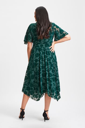 Jo green dress top