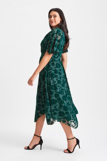 Scarlett and jo green dress clearance
