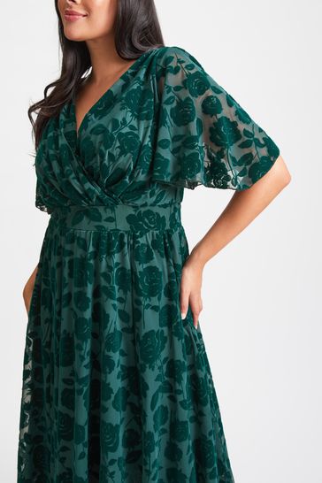 Scarlett and jo green dress top