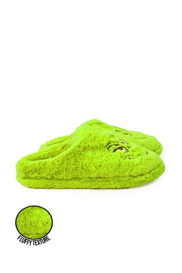 Vanilla Underground Green Grinch Slippers