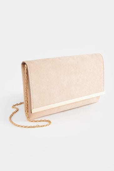 Buy Nude Clutch Bag With Detachable Cross Body Chain from Next Denmark